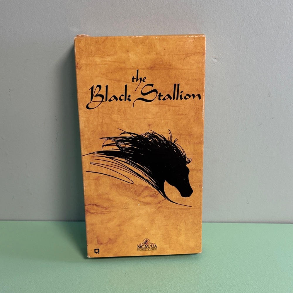 MGM The Black Stallion VHS Tape, Kids Movie Rated G